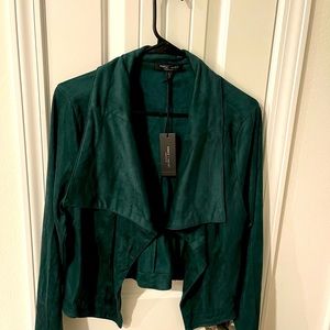 Suede Forrest Green Jacket